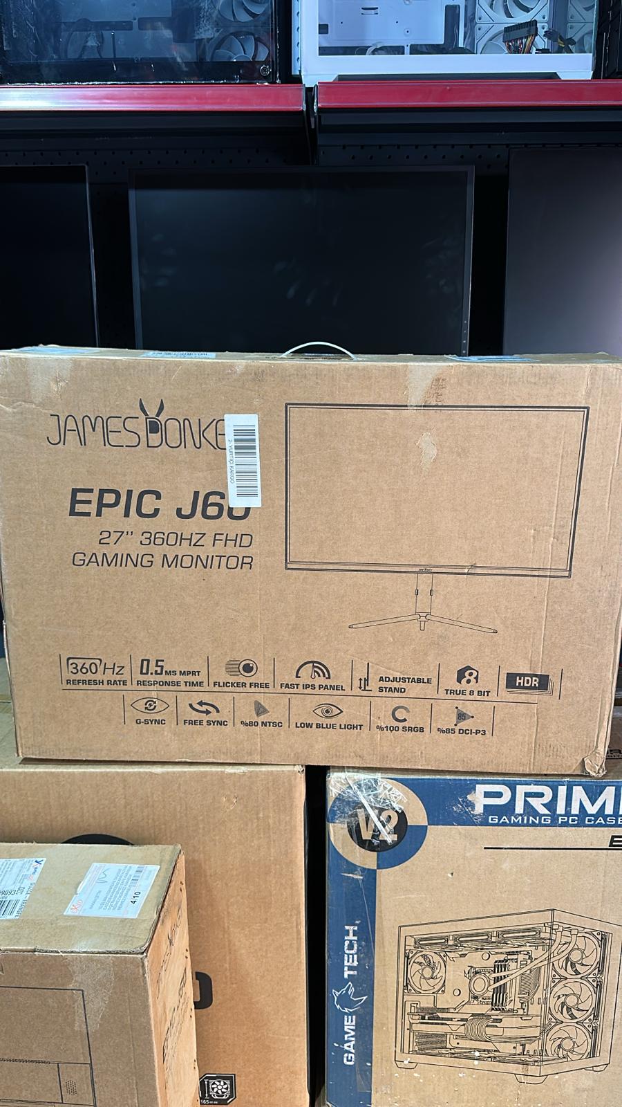 James Donkey Epic J60 Monitör / 27" / 360Hz
