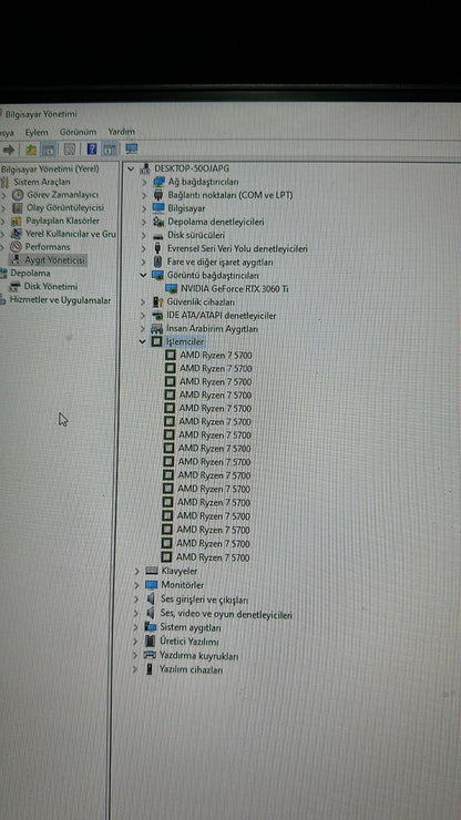 R5 5700 / RTX 3060 Beyaz