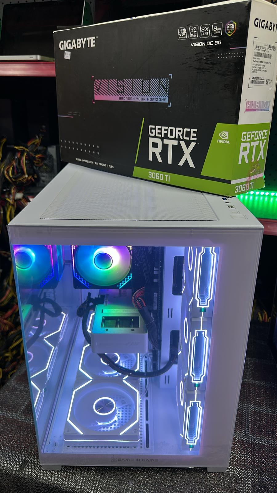 R5 5700 / RTX 3060 Beyaz