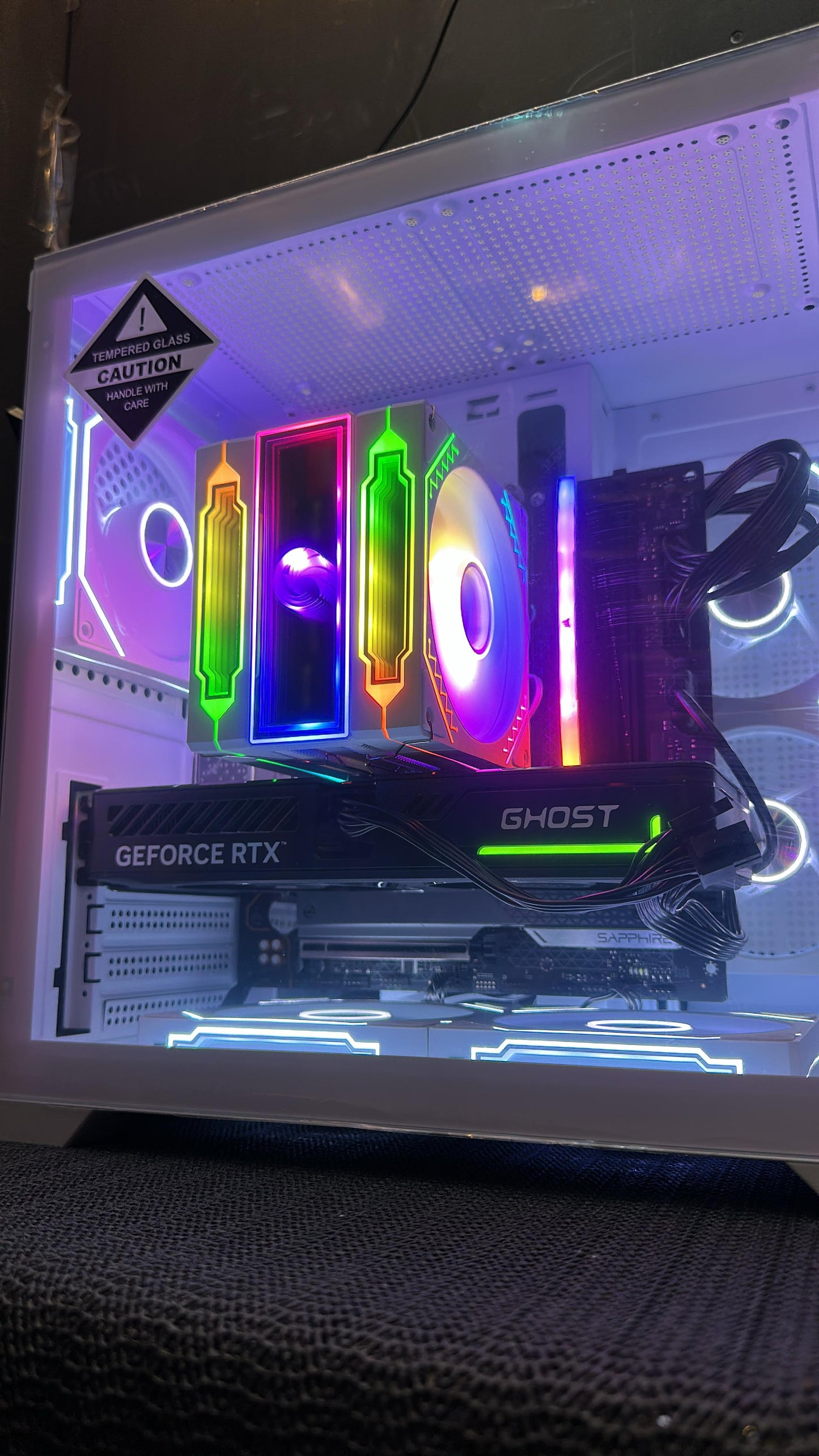 R7 7700X / RTX 5060 Tİ / 16GB / 1TB Beyaz Gaming Kasa