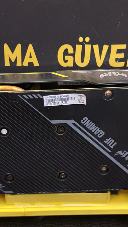 Asus TUF Gaming GeForce GTX 1660 Ti Ekran Kartı