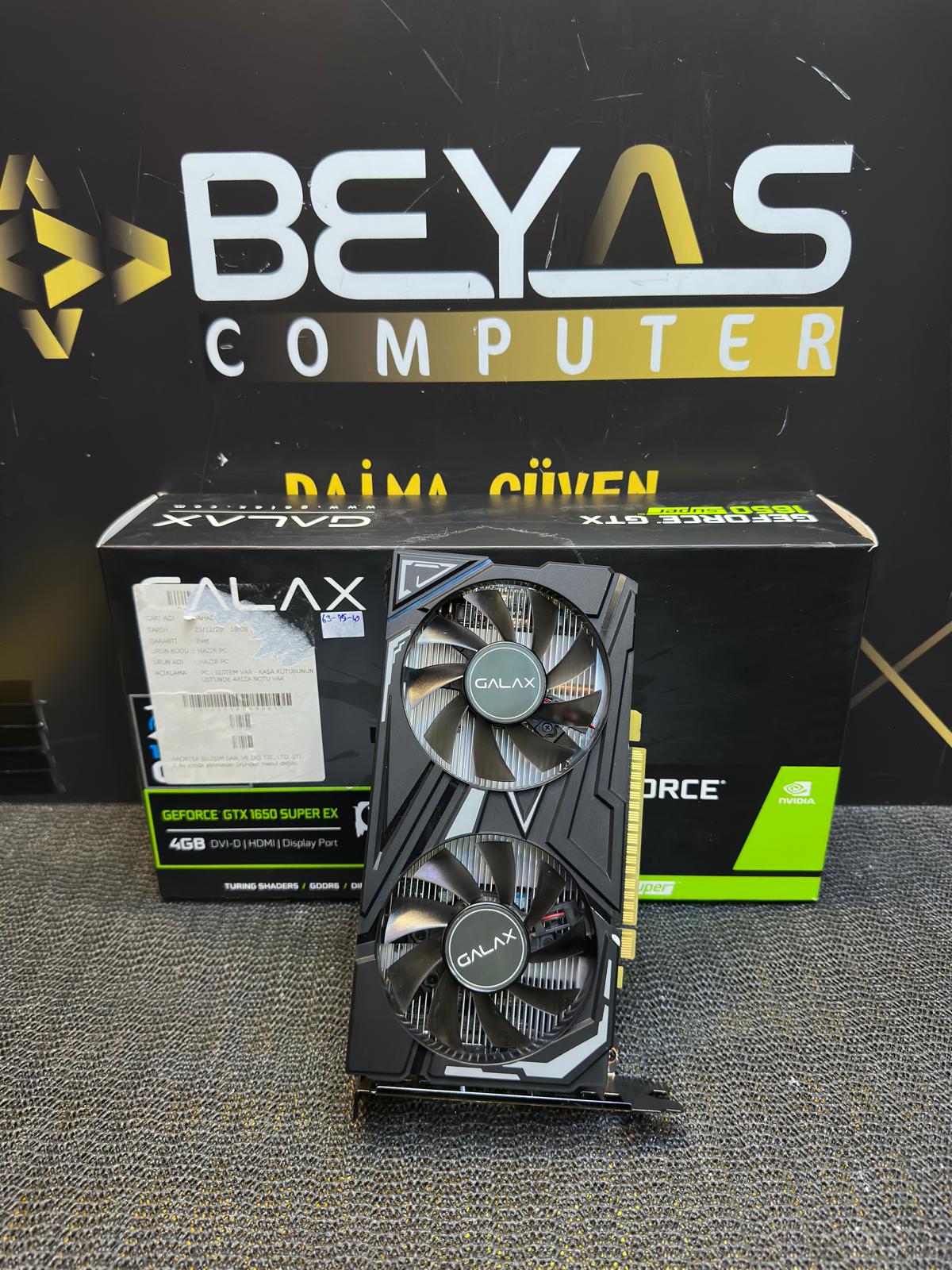 Galax GeForce GTX 1650 Super Ekran Kartı