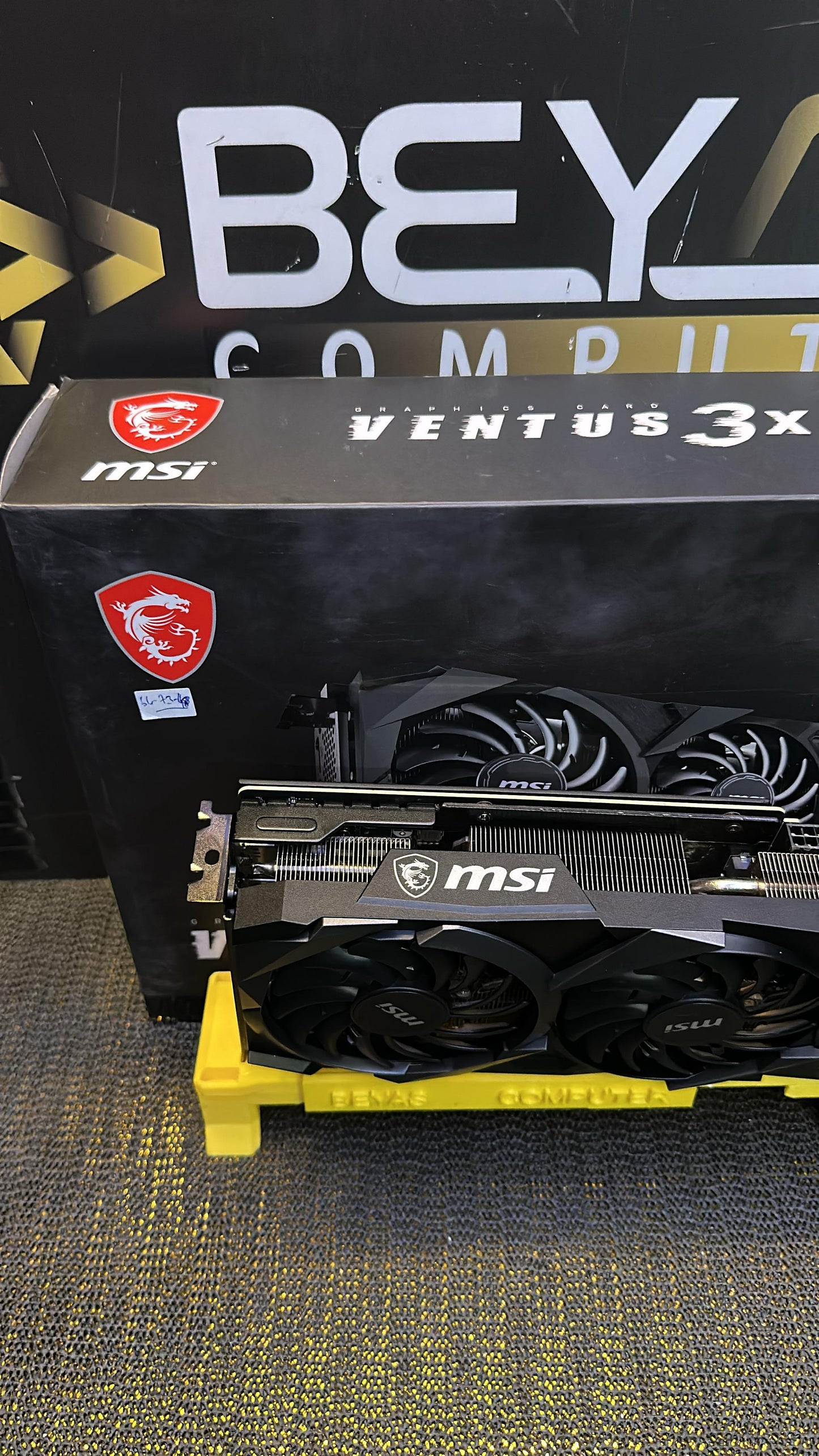 MSI GeForce RTX 3070 Ti Ventus 3X 8G Ekran Kartı
