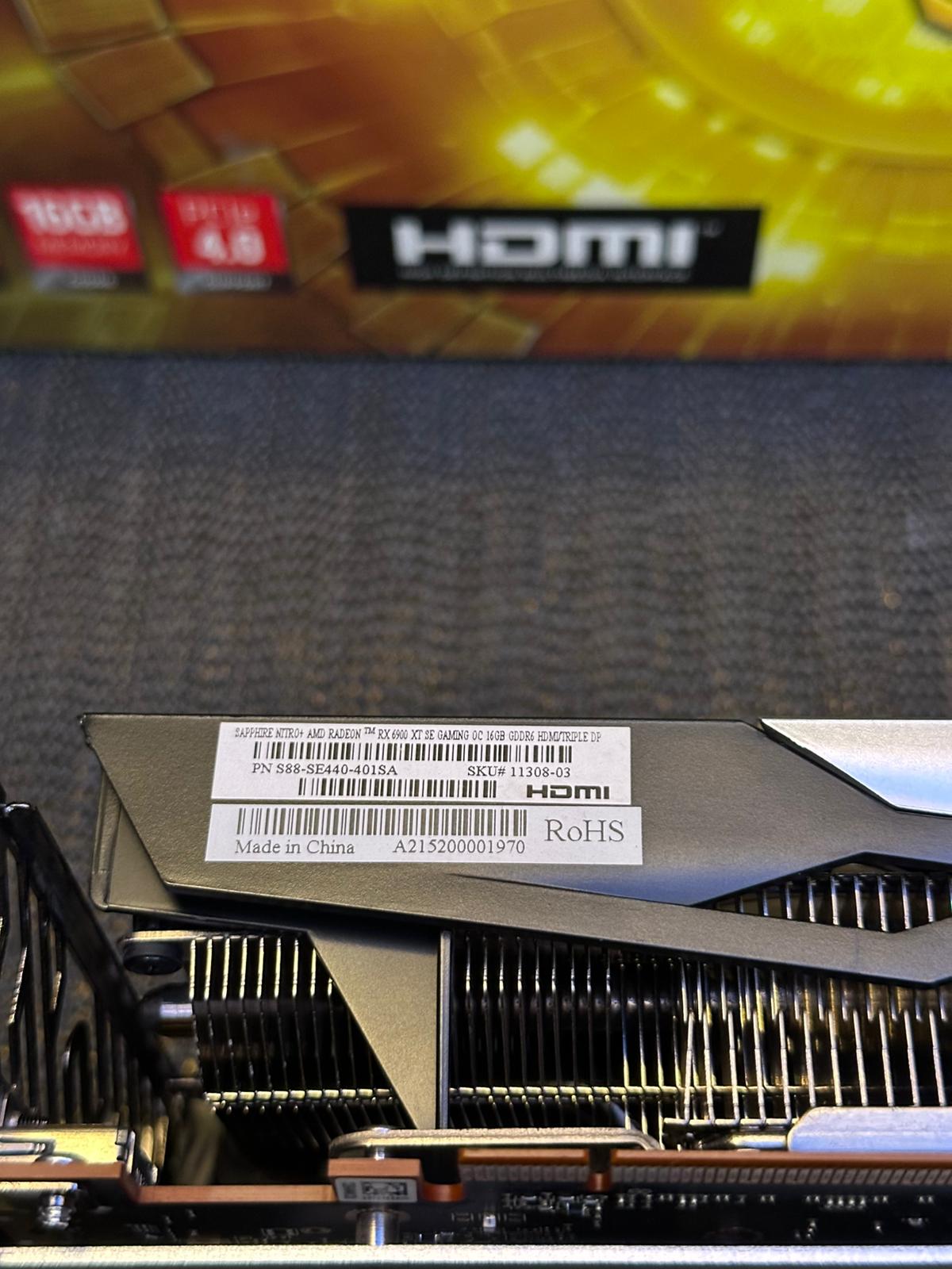 Sapphire 6900 XT SE Edition